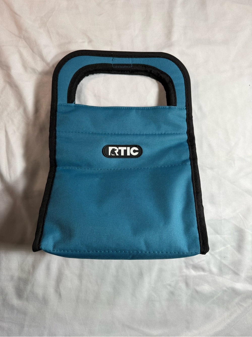 RTIC Foldable Insulated Lunch Bag / Personal Cooler - Teal Blue